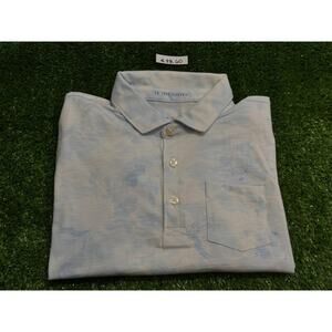 B Draddy Youth Junior Tripping Gillie Golf Shirt NGLA Logo White (10) Medium